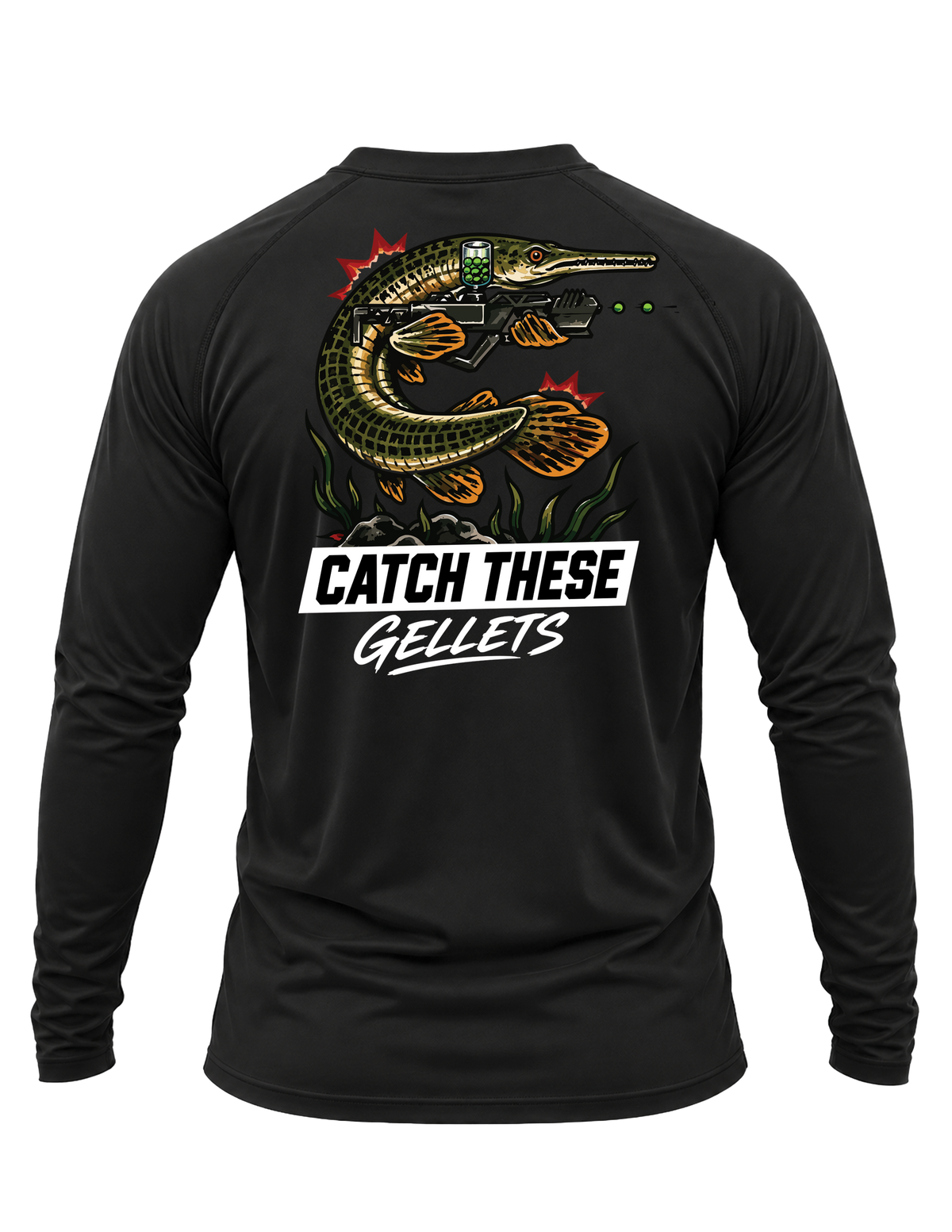 Gel Blaster Graphic Performance Long Sleeve Shirt